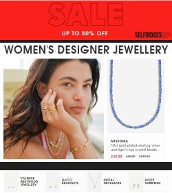 jewellery offers in the Selfridges catalogue ( Published today)