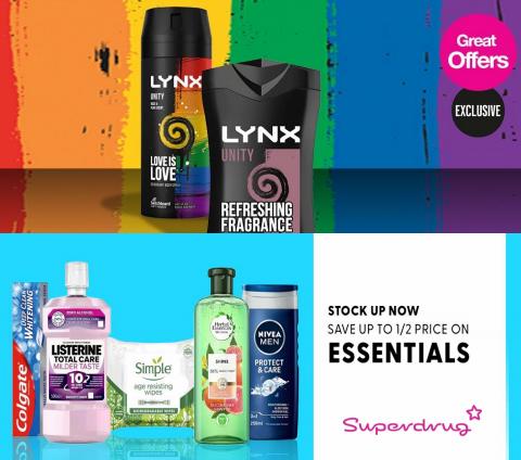 Pharmacy, Perfume & Beauty offers in Tamworth | Top Offers in Superdrug | 20/06/2022 - 30/06/2022