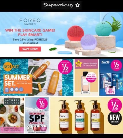 Pharmacy, Perfume & Beauty offers in Cardiff | Hot Summer Savings  in Superdrug | 28/06/2022 - 05/07/2022