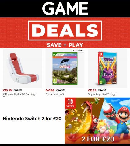 Electronics offers in Bebington | Game Deals Save + Play in Game | 19/06/2022 - 26/06/2022