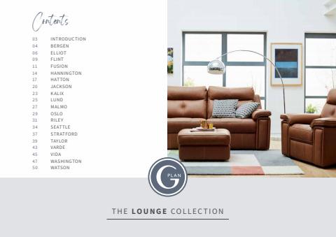 G Plan catalogue | Lounge Collection | 24/03/2022 - 31/05/2022