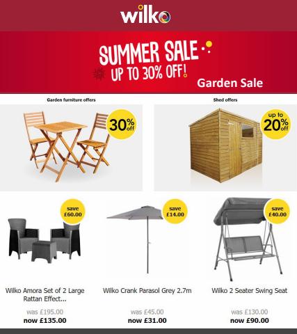Department Stores offers in Harrow | Garden Sale in Wilko | 25/06/2022 - 04/07/2022