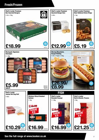 Booker Wholesale catalogue in Brighton | First for Catering | 04/05/2022 - 31/05/2022