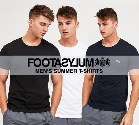 Sport offers in Royal Leamington Spa | Men’s Summer T-Shirts in Footasylum | 18/07/2022 - 18/09/2022