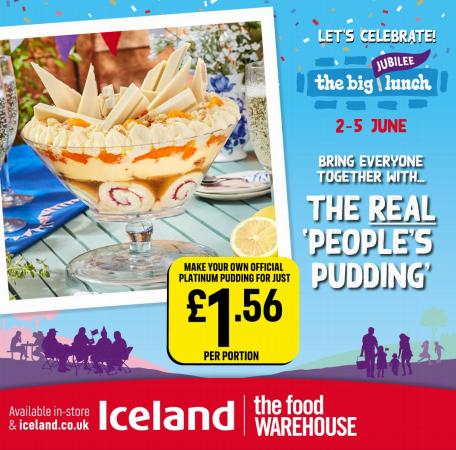 Supermarkets offers in Nottingham | Let's Celebrate Jubilee! in Iceland | 02/06/2022 - 05/06/2022