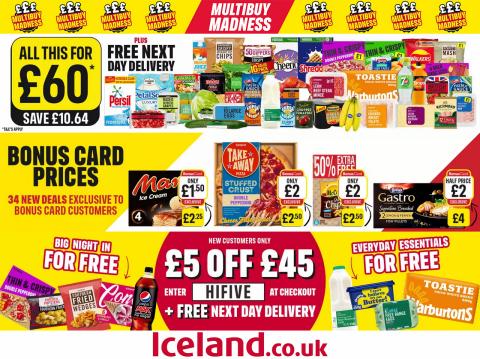 Supermarkets offers in Chesterfield | Iceland Offers in Iceland | 01/08/2022 - 14/08/2022