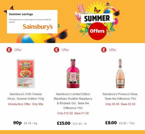 Sainsbury's catalogue in Brighton | Summer Savings | 16/05/2022 - 22/05/2022