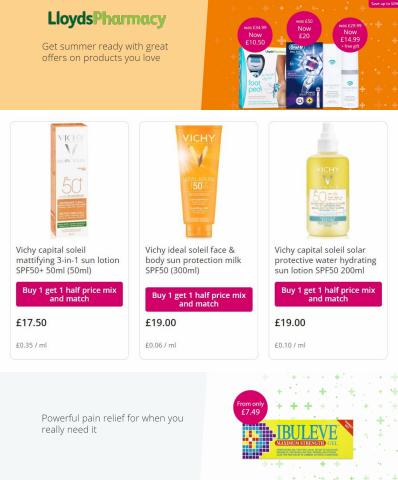Pharmacy, Perfume & Beauty offers | Suncare Offers in Lloyds Pharmacy | 11/05/2022 - 24/05/2022