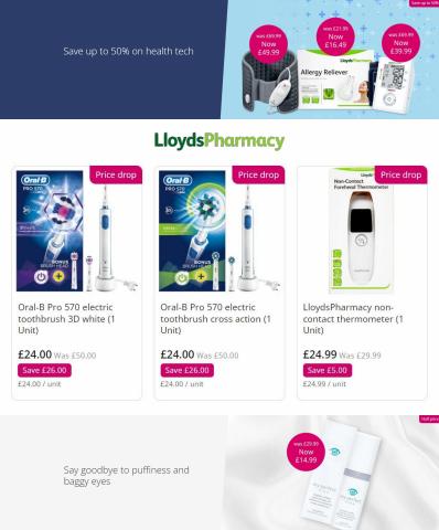 Lloyds Pharmacy catalogue in Brighton | Save up to half price on selected Electricals | 25/05/2022 - 31/05/2022