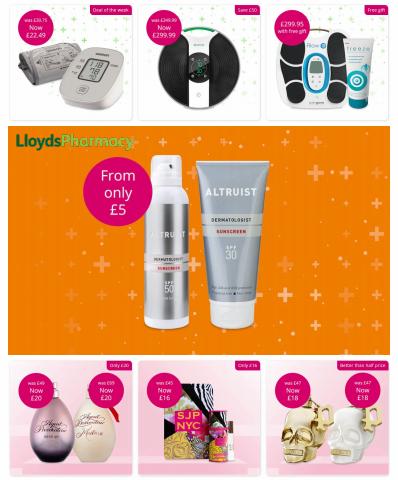 Pharmacy, Perfume & Beauty offers in Barnsley | Save up to 70% Sale in Lloyds Pharmacy | 26/06/2022 - 04/07/2022