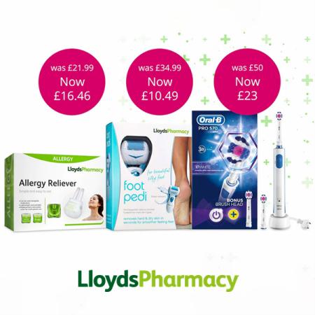 Pharmacy, Perfume & Beauty offers in Sutton Coldfield | SUMMER SALE in Lloyds Pharmacy | 02/08/2022 - 15/08/2022