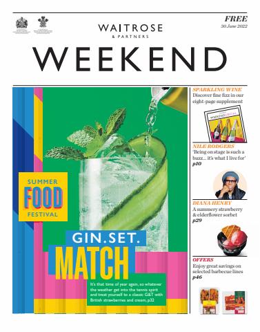 Supermarkets offers in Croydon | Weekend Magazine  in Waitrose | 30/06/2022 - 06/07/2022