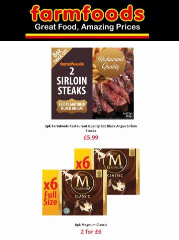 Supermarkets offers in Widnes | Latest Farmfoods Deals in Farmfoods | 21/06/2022 - 27/06/2022