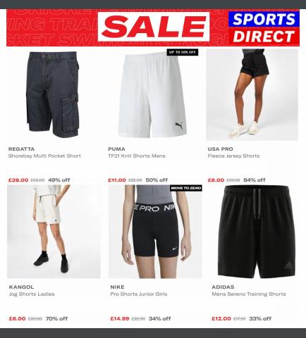 Sports Direct catalogue in London | Sale Up to 70% off shorts | 28/06/2022 - 06/07/2022