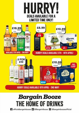 Bargain Booze catalogue in Bebington | Monthly Ad | 05/04/2022 - 02/05/2022