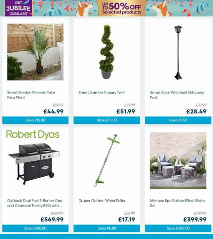 Robert Dyas catalogue in Reading | Up To 50% Off Jubilee Deals | 18/05/2022 - 24/05/2022