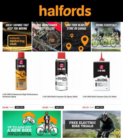 Cars, Motorcycles & Spares offers in Bradford | Deals & Offers in Halfords | 30/06/2022 - 07/07/2022