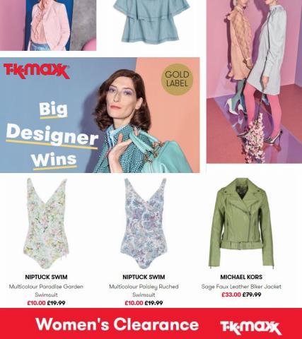 Clothes, Shoes & Accessories offers in West Bromwich | Women's Clearance in TK Maxx | 01/07/2022 - 10/07/2022