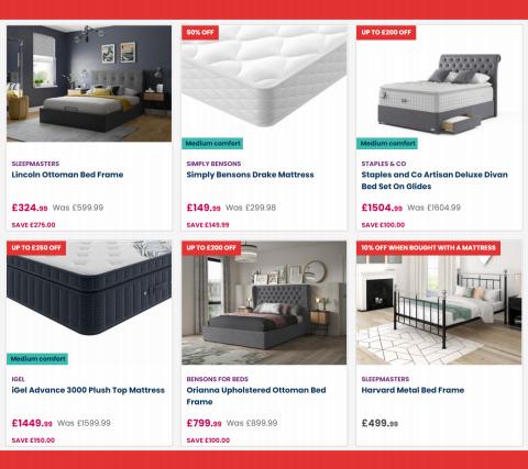 Bensons for Beds catalogue in Warrington | -50% SALE | 17/08/2022 - 31/08/2022