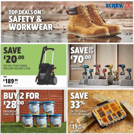 Screwfix catalogue in London | Safety & Workwear Deals | 10/05/2022 - 22/05/2022