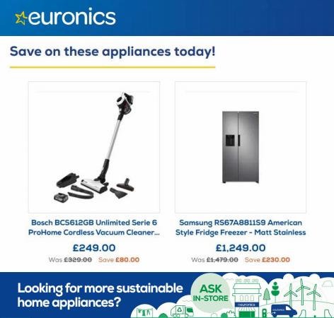 Electronics offers in Bebington | Euronics Offers in Euronics | 15/06/2022 - 28/06/2022
