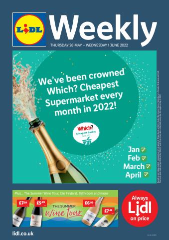 Supermarkets offers in Leicester | Lidl Weekly Offers in Lidl | 26/05/2022 - 01/06/2022
