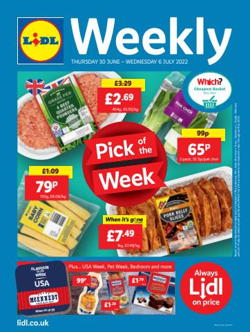 Supermarkets offers in Guildford | Lidl Weekly Offers in Lidl | 30/06/2022 - 06/07/2022