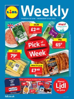 Lidl catalogue ( Published today)