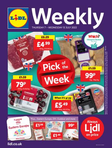 Supermarkets offers in Walsall | Lidl Weekly Offers in Lidl | 07/07/2022 - 13/07/2022