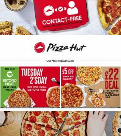 Restaurants offers in the Pizza Hut catalogue ( 8 days left)