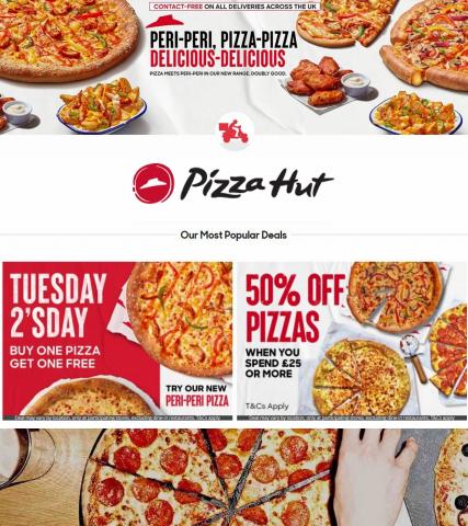 Restaurants offers in Halifax | Pizza Hut Offers in Pizza Hut | 03/05/2022 - 31/05/2022