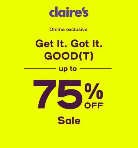 Claire's catalogue in Birmingham | Up To 75% Off Sale | 12/05/2022 - 18/05/2022