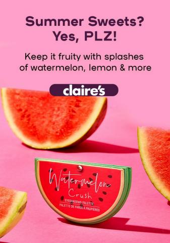 Claire's catalogue in Leeds | Summer Sweets | 20/05/2022 - 30/05/2022