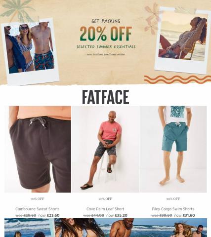 Fat Face catalogue in Brighton | Men's Selected Summer Essentials -20% | 28/06/2022 - 05/07/2022