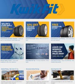 Cars, Motorcycles & Spares offers in the Kwik Fit catalogue ( Expires tomorrow)
