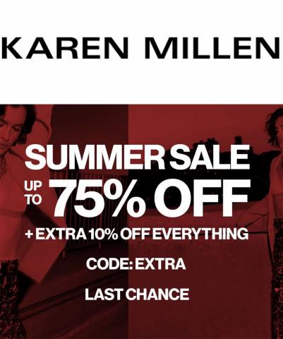 Luxury brands offers in Walsall | Summer sale up to 75% off! in Karen Millen | 12/08/2022 - 26/08/2022