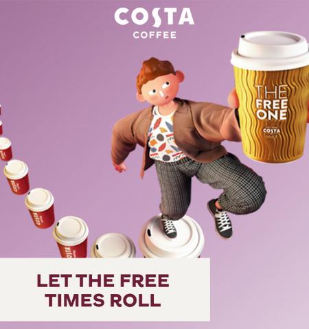 Restaurants offers in Royal Leamington Spa | Costa Club Offers in Costa Coffee | 03/08/2022 - 31/08/2022