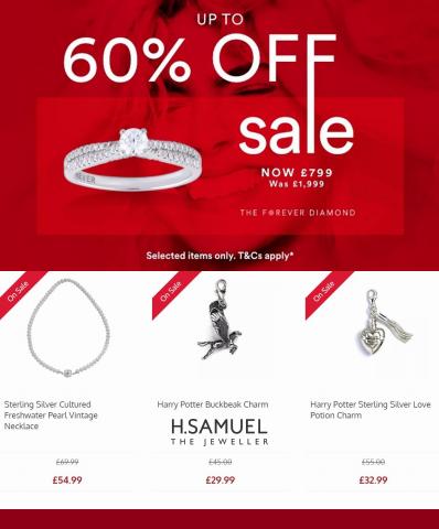 H. Samuel catalogue | Sale Up To 60% Off | 06/07/2022 - 13/07/2022