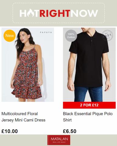 Matalan catalogue | Hot Right Now £10 and under | 25/06/2022 - 05/07/2022