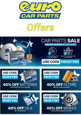 Euro Car Parts catalogue | Offers Euro Car Parts | 19/05/2022 - 18/06/2022