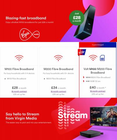 Electronics offers | Special Offers in Virgin Media | 07/05/2022 - 18/05/2022
