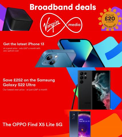 Electronics offers in Guildford | Virgin Media Deals in Virgin Media | 23/06/2022 - 07/07/2022