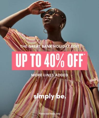 Simply Be catalogue in Bury | Up to 40% Off More Lines Added | 24/05/2022 - 04/06/2022