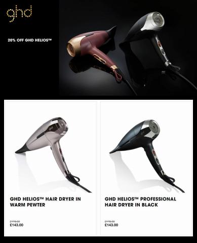 GHD catalogue in Leeds | 20% Off Selected Professional Helios™ Hair Dryers | 20/04/2022 - 26/04/2022