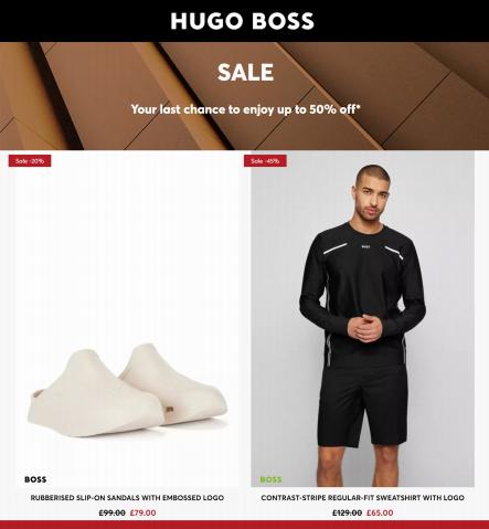 HUGO BOSS catalogue | Last chance up to 50% off! | 12/08/2022 - 26/08/2022
