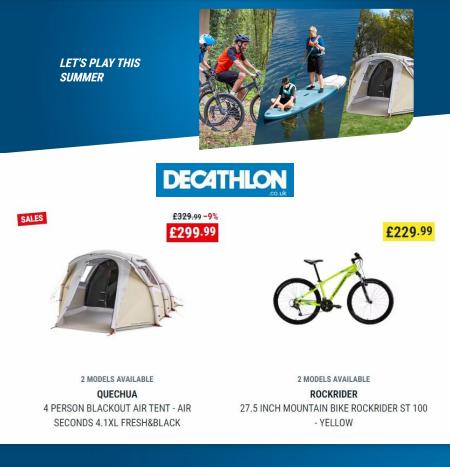 Decathlon catalogue | Let's Play This Summer | 25/05/2022 - 31/05/2022