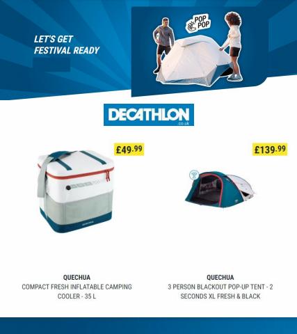 Sport offers in Widnes | Let's Get Festival Ready in Decathlon | 15/06/2022 - 28/06/2022