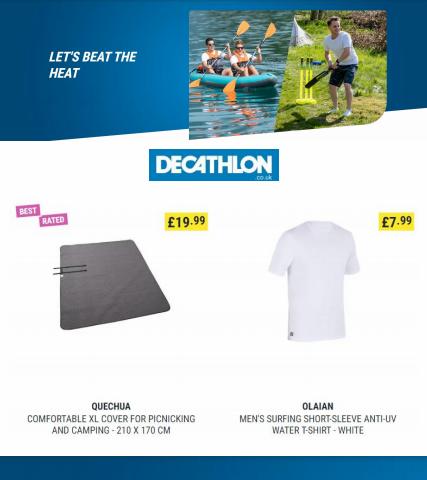 Sport offers in Widnes | Let's Beat The Heat in Decathlon | 21/06/2022 - 27/06/2022