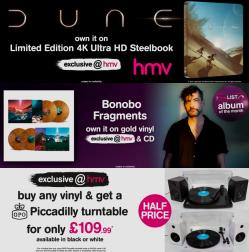 Electronics offers in the hmv catalogue ( 7 days left)