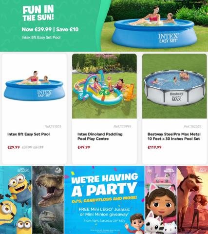 Toys & Babies offers in Birmingham | Pools & Sand Pits Offers in Smyths Toys | 20/05/2022 - 26/05/2022